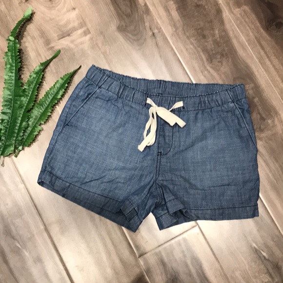 Pants - 🔥4 for $25🔥 Jean shorts with waist tie - size 0